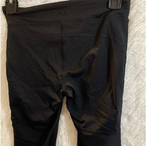 Champion Leggings Womens X-Small Performance Black Activewear Stretch 1043